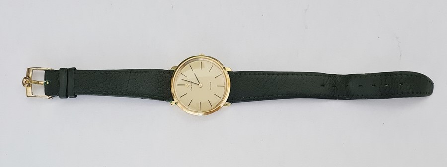 Omega De Ville Gold Plated Cased Gent's Wristwatch, signed dial with line markers, the movement - Image 2 of 9