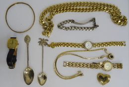 Quantity of sundry costume jewellery (1 box)