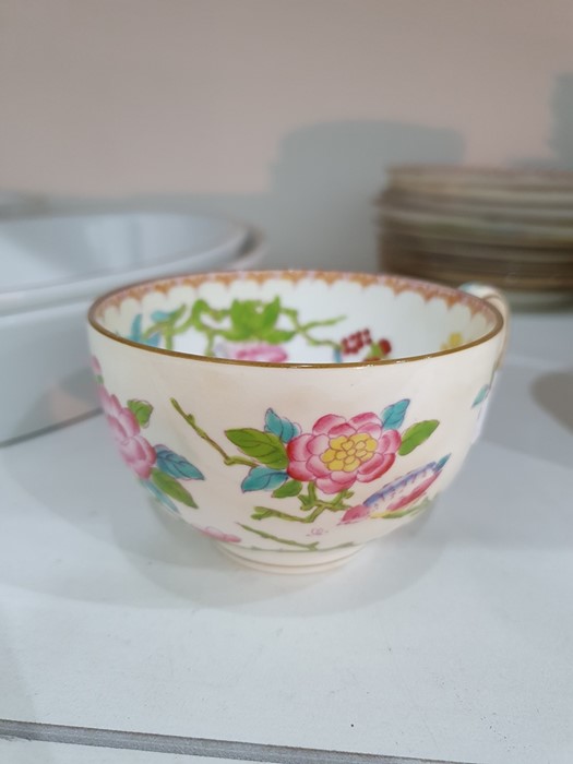 Royal Worcester 'Evesham' pattern bowl, serving dishes and ceramic circular cheese board and - Image 5 of 14