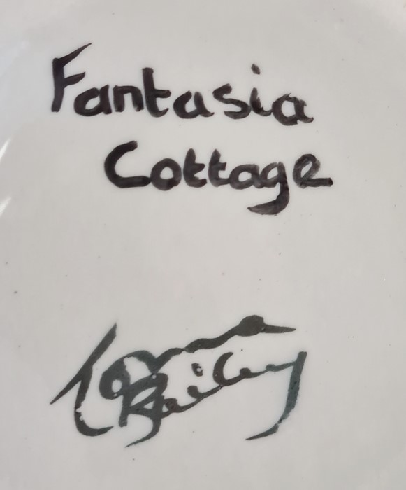 Lorna Bailey 'Fantasia Cottage' pattern jug, 14cm high - Image 2 of 2