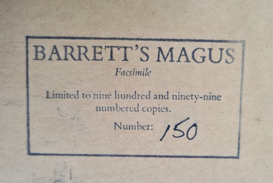 Barrett Francis  "Barrett's Magus" facsimile edition, limited to 999 numbered copies, this being - Image 5 of 7