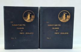 Chilton, Chas "The Sub Antarctic Islands of New Zealand ...", in 2 vols, published by the