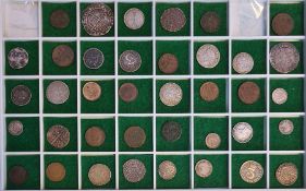 Mixed coins 1/2 Farthing, Maundy Odd, some hammered coin interest lot (38)