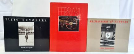 "Klemantaski and Ferrari", signed on the tp by Louis Clemantaski, publ Autobilia 1991, no.53 of