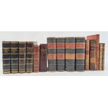 Fine bindings Four volumes of Longmans Magazines, vols 1-4 1883, bkpl inside front board, marbled