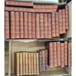 Antiquarian fine bindings Thackeray, William Makepeace "The Works of ..." in 26 vols, Smith