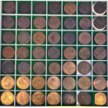 Mainly 18th Century tokens plus some pennies mainly EF
