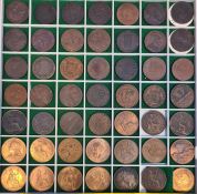 Mainly 18th Century tokens plus some pennies mainly EF