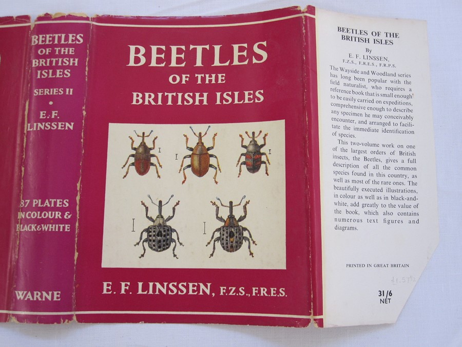 Linssen, E F "Beetles of the British Isles - ", Frederick Warne & Co 1959, 2 vols, First and - Image 10 of 13