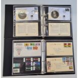 A collection of FDCs in two ring binders