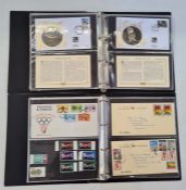 A collection of FDCs in two ring binders