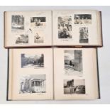 An early 20th Century photograph album 1926 - 1929 to include Paris 1927, various Balls and Hunts/