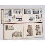 Early 20th Century photograph album, Switzerland January 1935, family photographs, holidays,