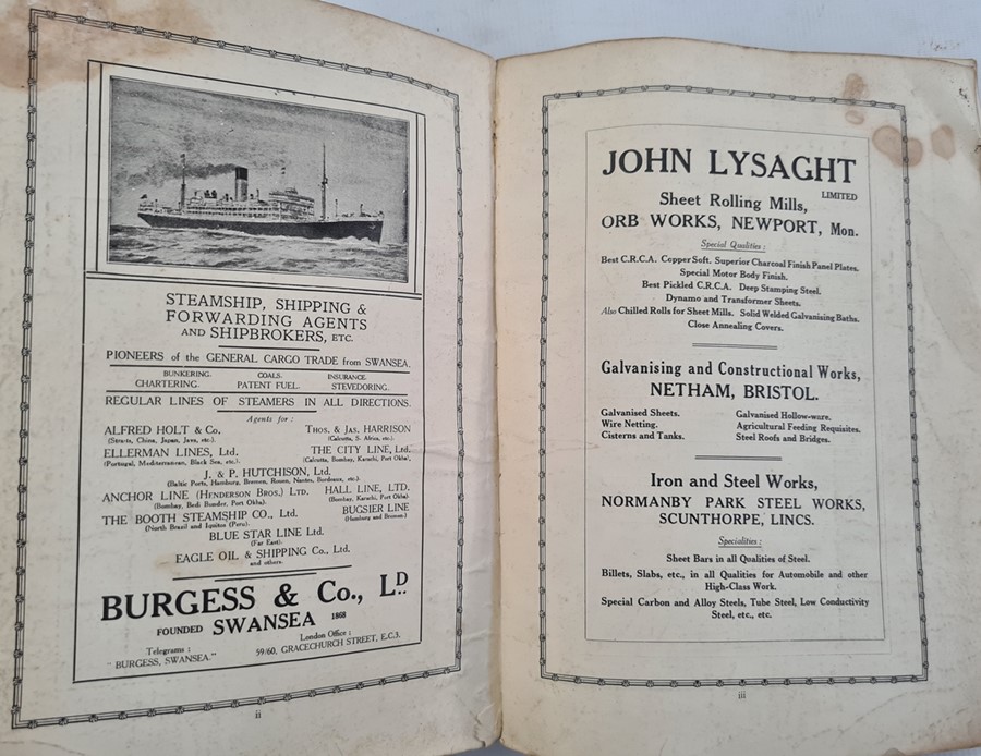 GWR Interest "Great Western Ports", folded maps for all the ports, black and white photographic - Image 2 of 3