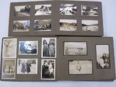 A 1930s holiday photograph album Wales 1936, Scotland 1937, Belgium 1938 and Devon 1939 another