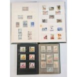 Two stockbooks of mostly foreign modern mint stamps