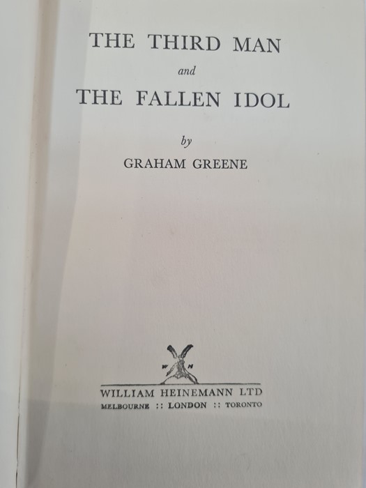 Greene, Grahame "The Third Man and The Fallen Idol - Two Entertainments by ...", William Heinemann - Image 2 of 12