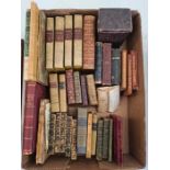 Collection of 16mo and miniature books to include Walton's Alfieri, Dante, Cicero, Tasso, etc (1