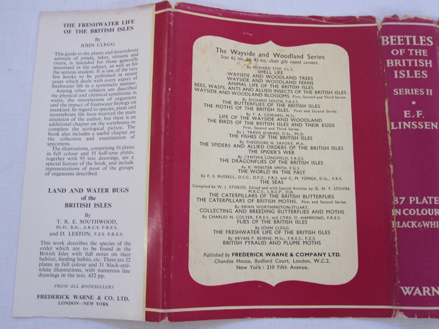 Linssen, E F "Beetles of the British Isles - ", Frederick Warne & Co 1959, 2 vols, First and - Image 11 of 13