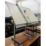 Mockel Drafting Machines architects drawing board