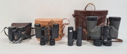 Pair of binoculars St Etielle Luminor MFX, cased, a pair of Jessops binoculars, a pair of Nikon