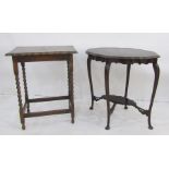 Two occasional tables (2)  Condition Reportimage of the top