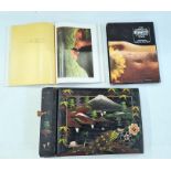 An oriental lacquered photograph album (unused) and 'The Complete Pirelli Calendar Book' (2)