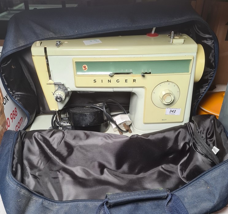 Vintage Singer sewing machine, circa 60's/70's