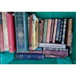 Various leather-bound books published by Hodder & Stoughton, to include J M Barrie and other volumes