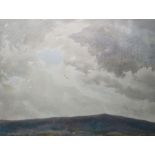 Terence Henry Lambert Watercolour "Storm Over Exmoor", signed lower left, 36cm x 45cm