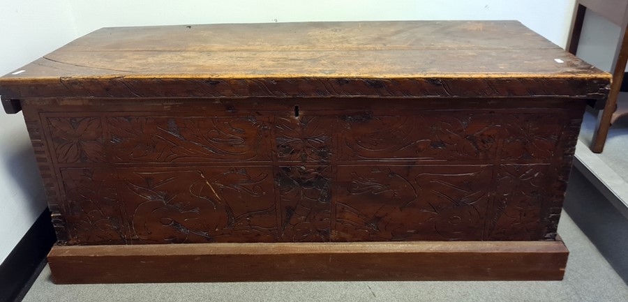 *********** WITHDRAWN *********** Possibly 17th Century (and later) Italian Cedar Poker Work