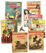 Military Magazines - Armies of Today, Anti-Aircraft, etcetera; 1951 Parade Magazine plus two others;