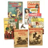 Military Magazines - Armies of Today, Anti-Aircraft, etcetera; 1951 Parade Magazine plus two others;