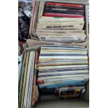 Collection of long playing records (2 boxes)