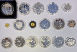 Various countries, quantity crowns, silver proof mint by Westminster  Condition ReportSee attached