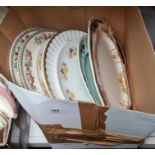 Small selection of mixed dinner plates