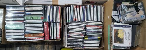 Large quantity of classical CDs (3 boxes)