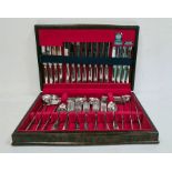 John Turton Arthur Price of England cased stainless steel canteen of flatware