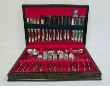 John Turton Arthur Price of England cased stainless steel canteen of flatware