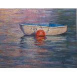 A Branco (20th Century) Pastel Rowing boat signed lower right, together with one further  together