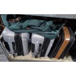 Two lightweight suitcases and two others (4)