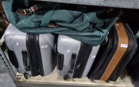 Two lightweight suitcases and two others (4)