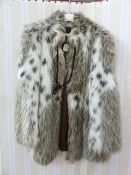 1970's faux-fur shaggy coat