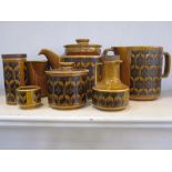 Quantity of Hornsea 'Heirloom' pattern china to include teapot, jug, milk jug, sugar bowl, eggcup,