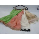 Collection of silk chemise, Queene & Belle, Elle Macpherson, Sabbia Rosa Paris, Lingerie D'Elia,