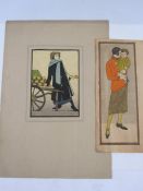 Collection of pictures circa 1920-1930 from Birmingham Municipal School of Art, provenance from