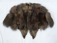 Vintage fox cape