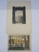 Collection of pictures circa 1920-1930 from Birmingham Municipal School of Art, provenance from