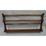 Ercol wall hanging plate rack