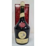 Bottle of Benedictine liqueur, boxed